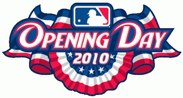 MLB Opening Day 2010 Primary Logo iron on heat transfer